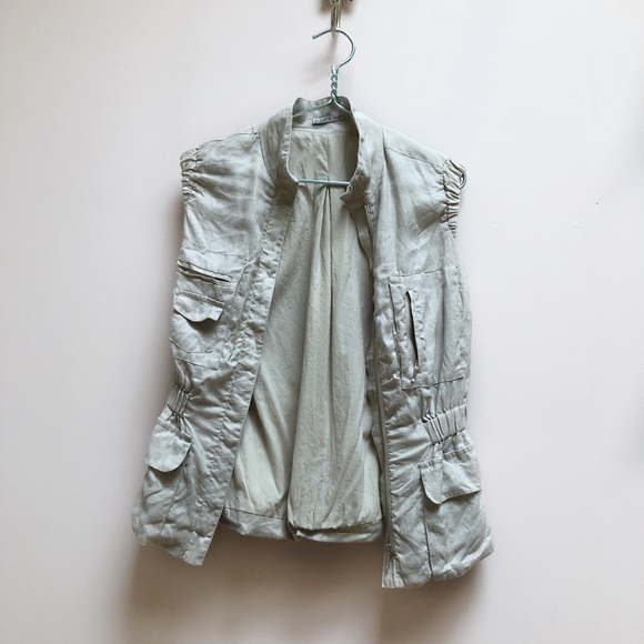 ESTHIS LINEN VEST - Picture 8 of 14